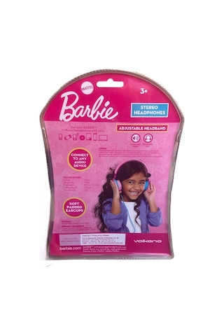Barbie Kablolu Kulaklık Çocuk Kulaklığı Lisanslı Mt-10901-br