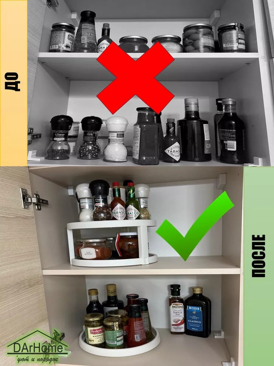 Darhome Döner Mutfak Ve Banyo Standı 78259872 Beyaz Mat