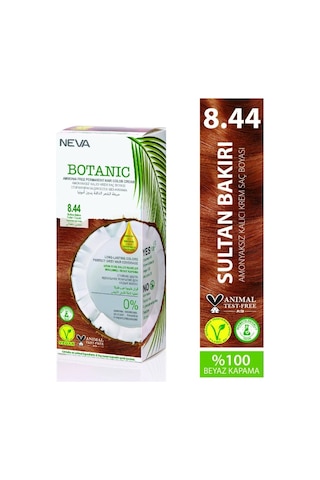 Botanıc Amonyaksız Kalıcı Krem Boya Seti 8.44