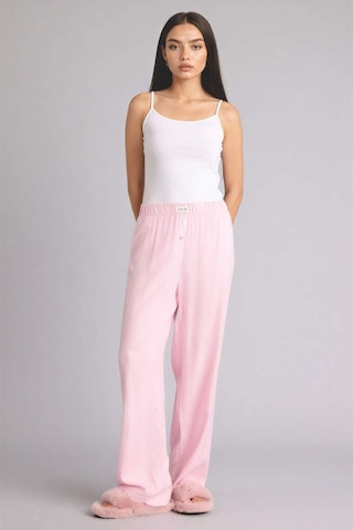 Defacto Regular Fıt Flanel Alt G1908ax26sppn149 Pembe-pn149
