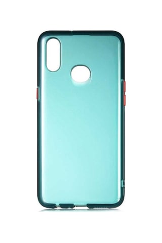 Samsung Uyumlu Galaxy A10s Kılıf Zore Bistro Kapak Koyu Yeşil