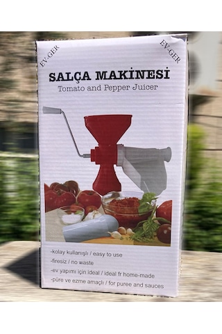 Salça Makinası Ev Tipi Pratik Evger
