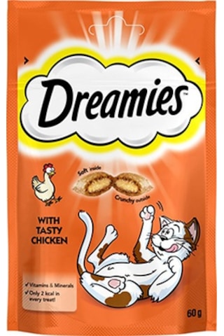 Dreamies Tavuklu Kedi Ödül Bisküvisi 60 G