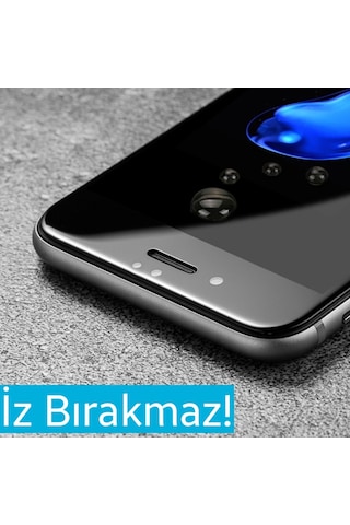 Apple Uyumlu iPhone 6S Plus 4D Kavisli Full Cam Kırılmaz Koruyucu 6 Pl