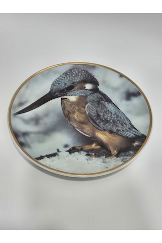 Kahla Vintage Yalıçapkını Temalı Porselen Duvar Tabağı 19,5cm 003
