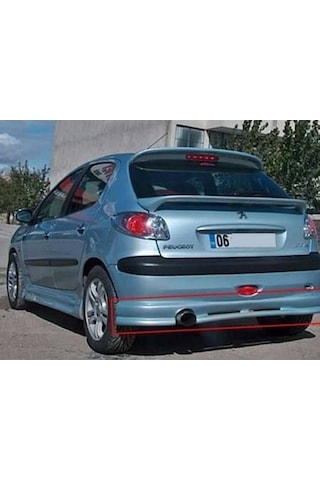Peugeot 206 Arka Tampon Eki STR-46
