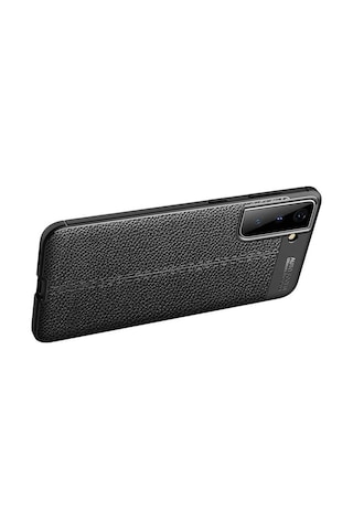 Samsung Uyumlu Galaxy S21 Plus Kılıf Deri Tarzı Niss Silikon Case
