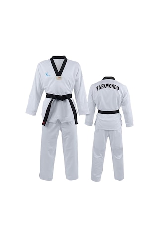 Siyah Yaka Taekwondo Elbisesi Dobok Tekvando Elbisesi Beyaz Siyah Yaka Taekwondo Elbisesi Dobok Tekvando Elbisesi Beyaz