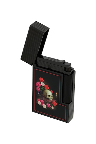S.t. Dupont Memento Mori Ligne 2 Siyah Çakmak 16394 Siyah