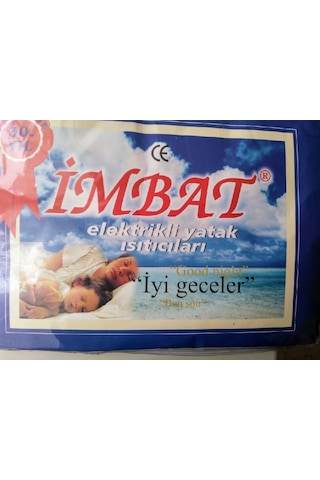 İmbat Çift Kişilik Elektrikli Battaniye Çok Renkli