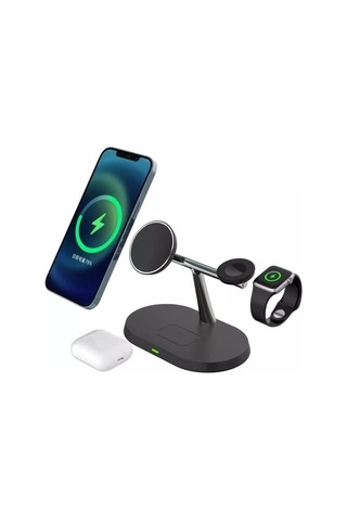 Daytona Bwo4 Kablosuz 3'lü Şarj Standı,15w