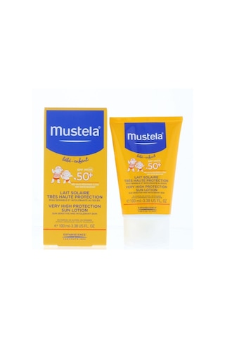 Mustela SPF50+ Çok Yüksek Korumalı Bebek Güneş Losyonu 100 ML