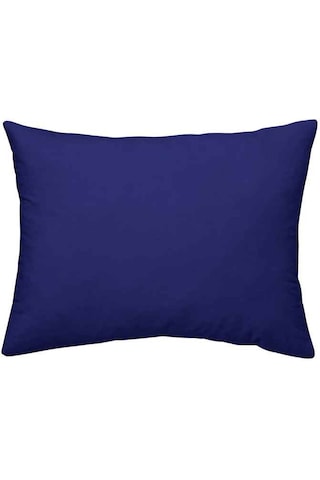 Maki %100 Pamuklu 2 Adet 50X70 Yastık Kılıfı Lacivert