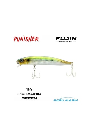 Fujin Punisher 105sw 10.5cm 16gr. Maket Balık 114 Pistachio Green
