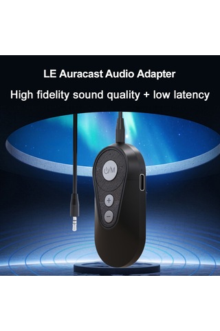 Geeroyoo Yüksek Kaliteli Bluetooth Ses Adaptörü: Düşük Gecikme, Uzun Mesafe Ve Çoklu Cihaz Bağlantısı