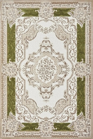 Festival Halı Nişantaşı 8121A Yeşil 160X230 Cm (3,68 M2)