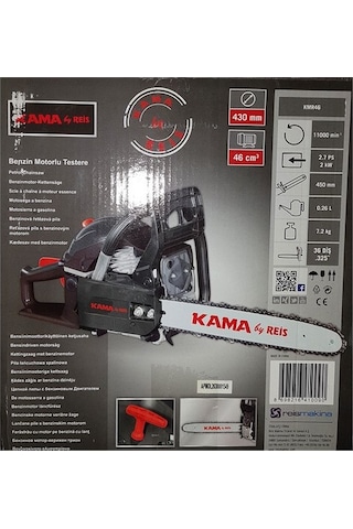 Kama ByReis KMR46 Benzinli 2 KW Ağaç Kesme Motoru