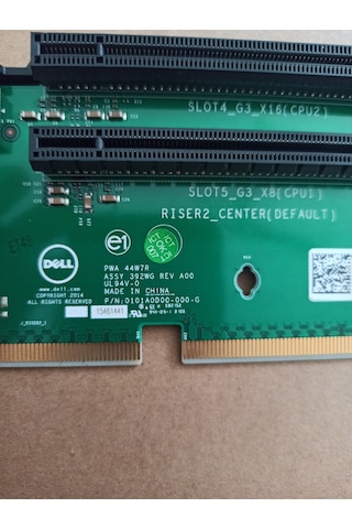 Dell Poweredge R730 / R730Xd Pcı Riser Card Riser2 Centre Board