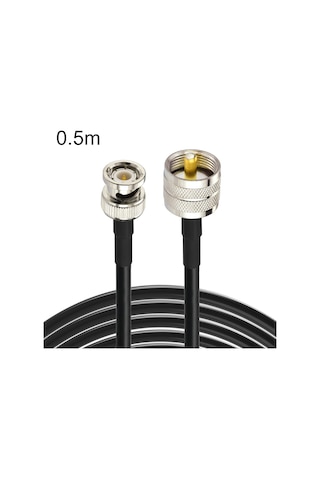 Sones 0,5 M Bnc Erkek - Uhf Erkek Rg58 Adaptör Kablosu