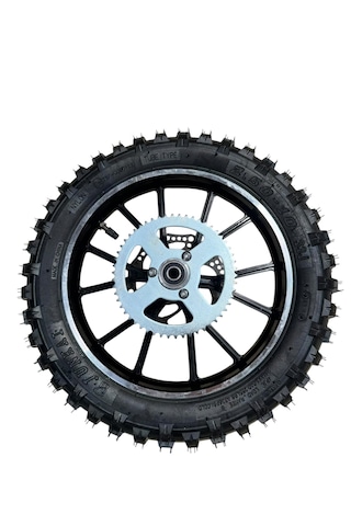 Enbest Mini Cross Arka Jant +dişli+ Fren Diski+iç Lastik +dış Lasitk Dahil