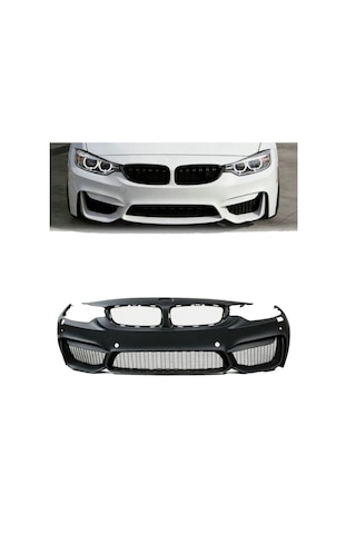 Bmw 4 Serisi F32 M4 Ön Tampon Komple Set 2014-2019 Arası Uyumlu
