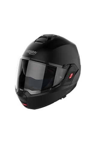 Nolan N120-1 Classıc N-com 010 Kapalı Motosiklet Kaskı Siyah