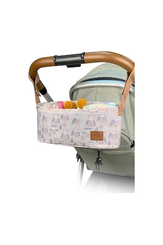 Stylo Trip Stroller Bebek Arabası Organizatörü Ekru 05879462723n1-1 Ekru