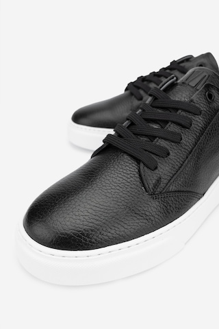 Valmenti Erkek Hakiki Deri Siyah Floter Sneakers & Spor Ayakkabı 1212 2509 Erk Ayk Sk26-27 Sıyah Fltr