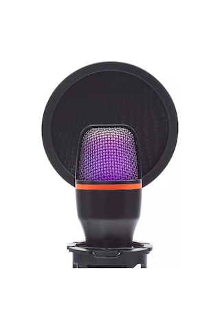 Hadron Me4rgb 192khz 24bit Rgb Pop Filtreli Type-c Yayıncı Mikrofonu