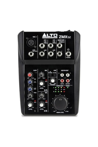 Alto Zephyr Zmx52 5 Kanal Analog Mikser
