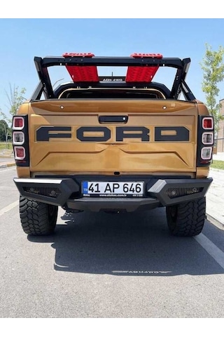 Ford Ranger Off Road Arka Tampon Koruma 2012-2021 Aqm-m20