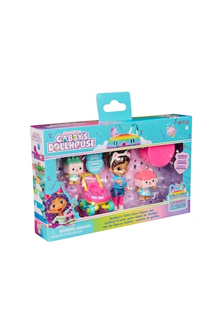 Gabby's Dollhouse Kedi Bakım Figür Seti