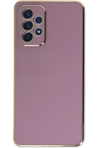 Samsung Galaxy A52 Kılıf Volet Silikon - Mor