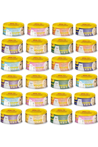 Me-O Karışık Yetişkin Yavru Kedi Konservesi 24 x 80 G