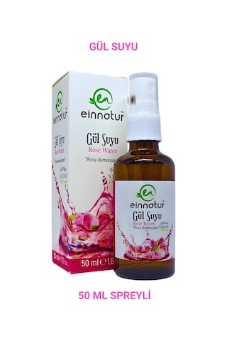 Einnatur Saf Gül Suyu Sprey 50 ML