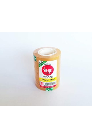 Ve-qe 12mmx33m Offıce Tape 6lı Kule Diğer