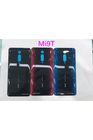 Xiaomi Mi 9T Logolu Pil Kapağı K20 - Lens Hariç