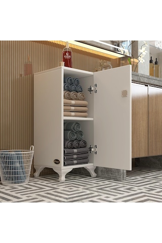 Kenzlife kilitli dolap rana29 byz 68*29*29 banyo dolabı hazır mutfak ofis kiler kitaplık evrak ayaklı