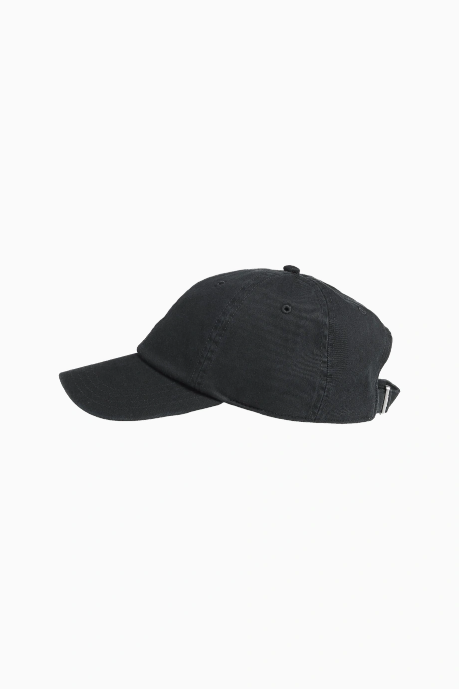 Gymshark İşlemeli Logolu Premium Pamuk Unisex Şapka Siyah