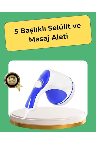 Selülit Masaj Cihazı Çok Fonksiyonlu Çok Renkli