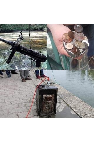 Magnet Fishing, Askılı Güçlü Neodyum Mıknatıs, Kurtarma Mıknatısı 60Mm