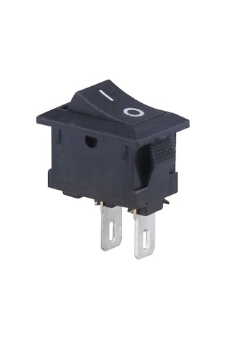 Yükseltici Anahtarı 2 Pin Siyah 3A - 250V (TK 91)