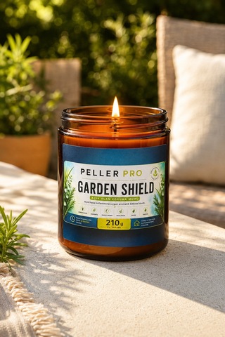 Pro Garden Shield Açık Alan Aromatik Mum 210 G 000 Açık Krem