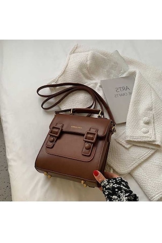 Cordial Kaxıu&bags Kx-5820 Sırt Ve Omuz Çantası - Kahverengi, Dayanıklı Ve Şık 40g Geo Black