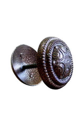 Kapı Kilidi ve Bakır Dövmeli Kapı Topuzu (Volkan Kilit 140 mm)