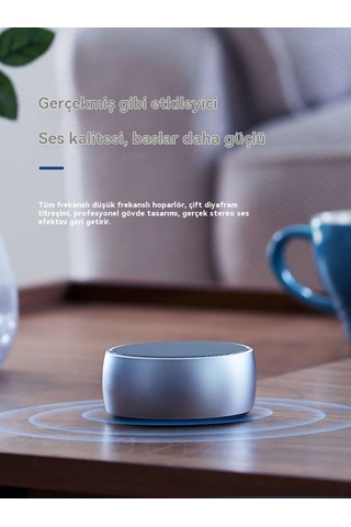 Alman Kablosuz Bluetooth Hoparlör Taşınabilir Araç Subwoofer'ı