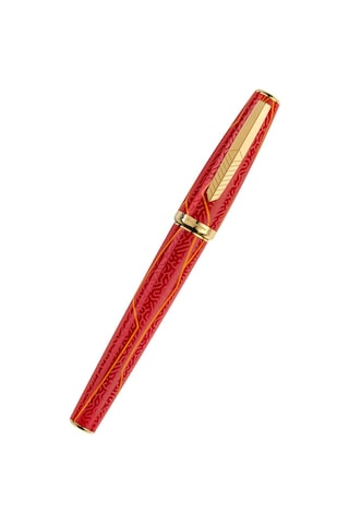 Montegrappa The Flash Limitli Üretim Dolma Kalem - M Uç Isfln3ar Kırmızı