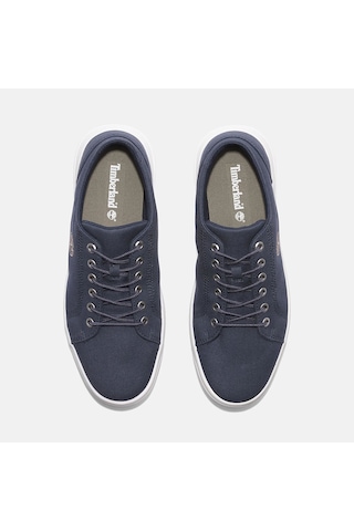 Sandalet Erkek Tb0 A66nn Ep41 Timberland Seneca Bay Low Lace Up Sneaker Dark Blue Canvas Dark Blue Canvas