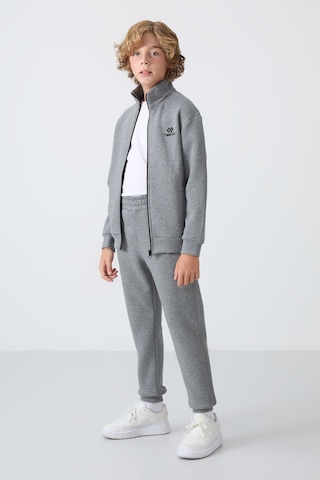 Tommy Life Erkek Çocuk Jogger Eşofman Takımı Gri Melanj
