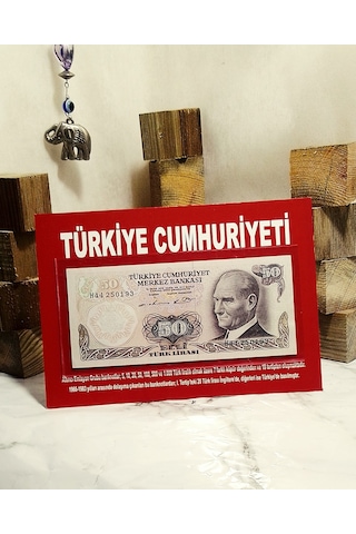 Cumhuriyet İlk Dönemi Koleksiyon Kâğıt Para 650k